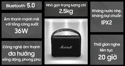 Loa Marshall Kilburn II black and Brass