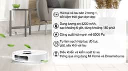 Robot hút bụi lau nhà Dreame L10 Ultra