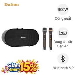 Loa karaoke xách tay Dalton K225C 900W