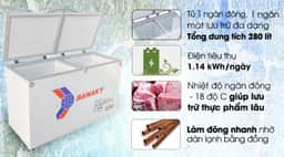 Sanaky Inverter 280 lít VH-4099W3 280 lít