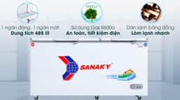 Sanaky 485 lít VH-6699W1 485 lít