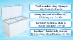 AQUA Inverter 425 lít AQF-C5701E 425 lít
