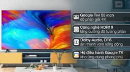 TCL AI 4K 55 inch 55P635 55"