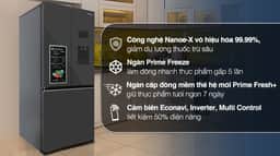 Panasonic Inverter 495 lít Multi Door PRIME+ Edition NR-CW530XMMV 495 lít