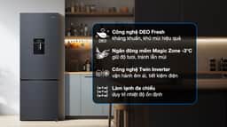 Aqua Inverter 292 lít AQR-B360MA (WSL) 292 lít