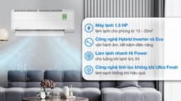 Toshiba Inverter 1.5 HP RAS-H13P2KCVG-V 12.200 BTU