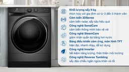 Electrolux UltimateCare 9 kg EDH902R9SC 9kg