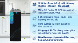 Máy lọc nước RO nóng nguội lạnh Hydrogen Karofi KAD-X59 12 lõi