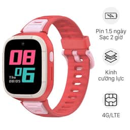Kidcare S6 4G Hồng Tinker 1.3"