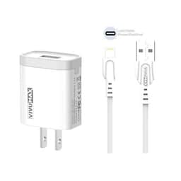 Bộ củ cáp Vivumax L1 2.4A Lightning