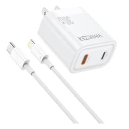 Bộ củ cáp 2 cổng Vivumax C30i 30W kèm cáp C to Lightning