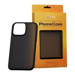 Ốp lưng bảo vệ YVS iPhone 15 Pro nhựa TPU + PC chống sốc, chống ố vàng, chống vân tay màu đen