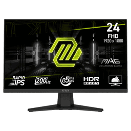 MSI Màn hình Gaming MAG 244F/23.8inch FHD (1920x1080)/IPS 200Hz 23.8"