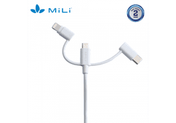 Cáp Lightning 3in1 MiLi - HI-L31WE