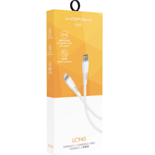 Cáp sạc nhanh Wopow C to lightning LC940 100cm