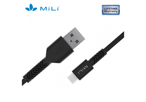 Cáp USB-C2.0 LW MiLi - HX-L12BK