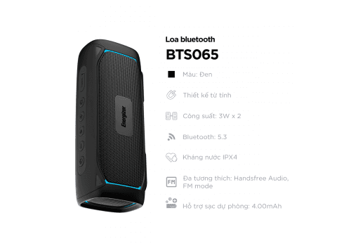 Loa di động Energizer - BTS065BK