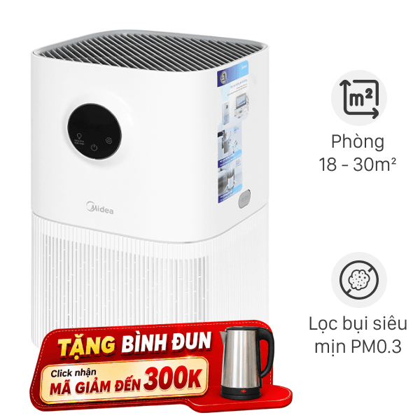 Máy lọc không khí Midea KJ300GVN 23W