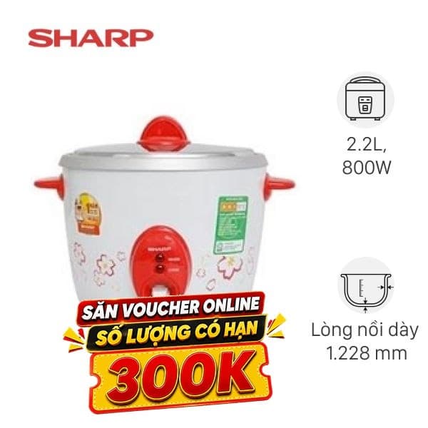 Sharp 2.2 lít KSH-D22V 2.2 lít