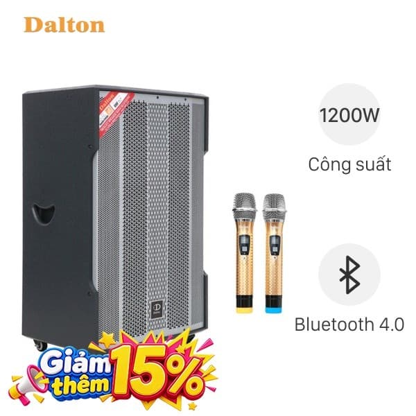 Loa điện karaoke Dalton TS - 18A1500 1200W