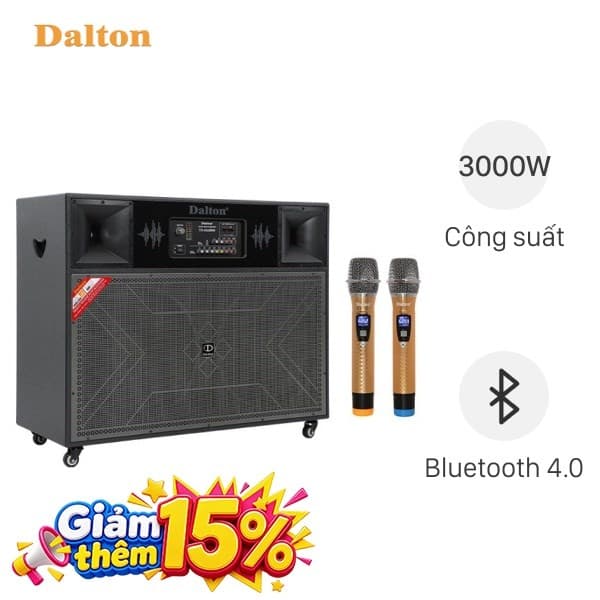Loa điện karaoke Dalton TS-18A8500 3000W