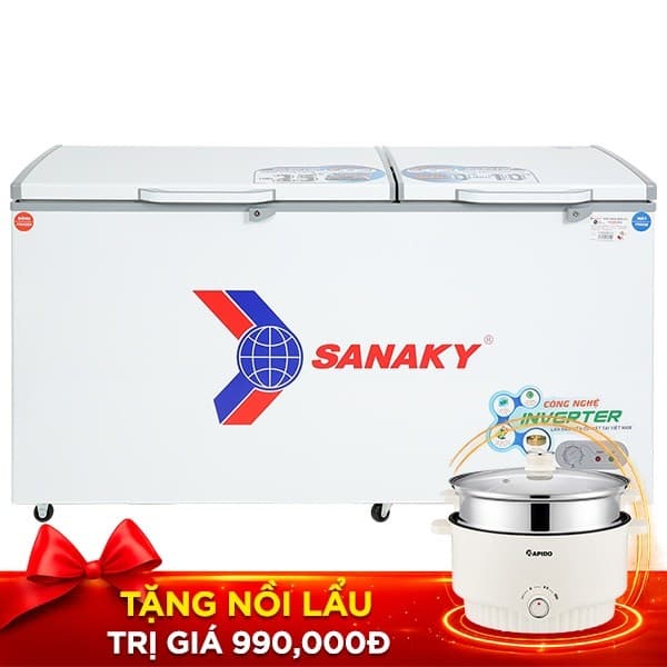 Sanaky Inverter 485 lít VH-6699W3 485 lít