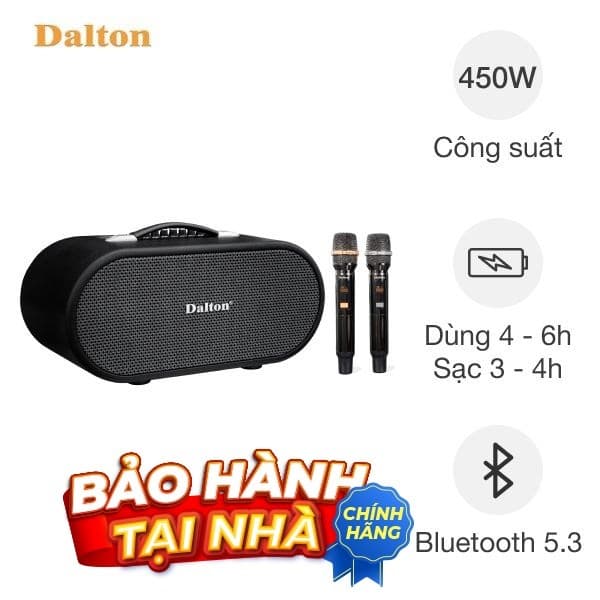 Loa karaoke xách tay Dalton Apollo LS26 450W