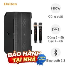 Loa kéo karaoke Dalton  PartyPro 215 1800W
