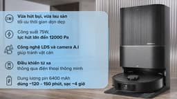 Robot hút bụi lau nhà Dreame X40 Ultra