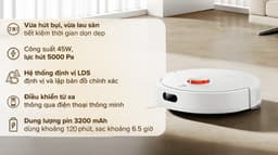 Robot hút bụi lau nhà Xiaomi Vacuum S20