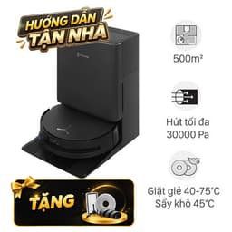 Robot hút bụi lau nhà Ecovacs Deebot T90 PRO OMNI - Trắng
