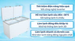 AQUA Inverter 425 lít AQF-C5701E 425 lít