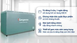 Kangaroo 430 lít KG430G1N 430 lít