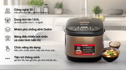 Sharp 1.8 lít KS-TH18E2O-RS 1.8 lít