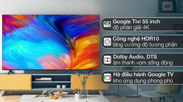 TCL AI 4K 55 inch 55P635 55"