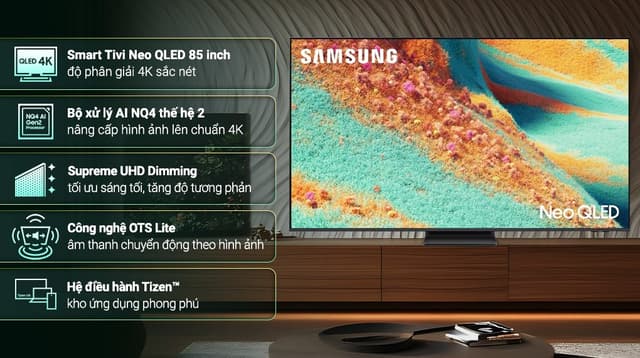 Samsung AI 4K QA85QN85F 85"
