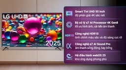 LG AI 4K 50UA8450PSA 50"