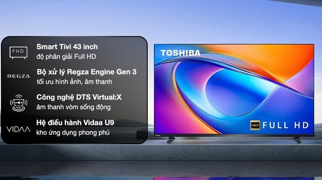 Toshiba FHD 43 inch 43V35RP 43"