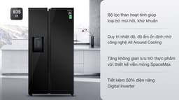 Samsung Inverter 635 lít Side By Side RS64R53012C 635 lít