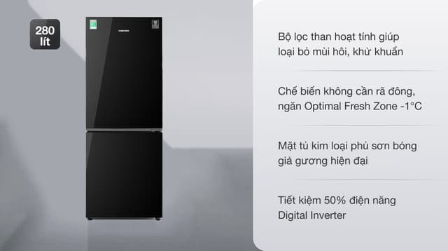Samsung Inverter 280 lít RB27N4010BU 280 lít
