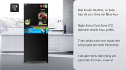 Panasonic Inverter 234 lít NR-TV261BPKV 234 lít