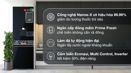 Panasonic Inverter 325 lít NR-BV361WGKV 325 lít