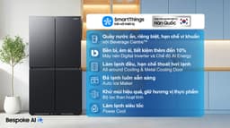 Samsung Inverter 648 lít Multi Door RF59C766FB1 648 lít