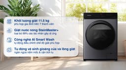 Panasonic Inverter 11.5 kg NA-V115FA1LV 11.5kg
