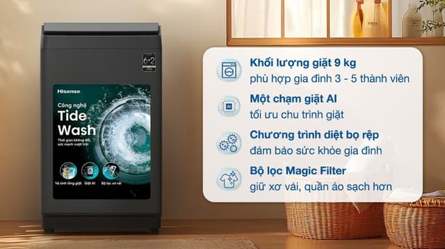 Hisense 9 kg WT90F30 9kg