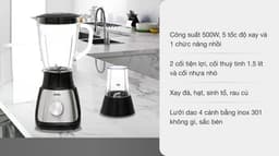 Máy xay sinh tố đa năng AVA BL1055-CB