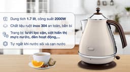 Delonghi 1.7 lít KBOV2001.BG 1.7 lít