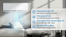 LG Inverter 1 HP IFC09M1 0 BTU