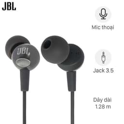 Tai nghe dây nhét tai JBL C200 SIU