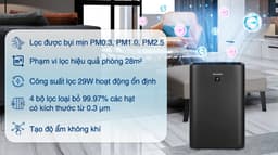 Máy lọc không khí tạo ẩm Sharp KI-N40V-H 29W